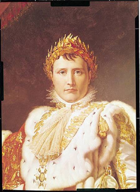 Napoleon I (1769-1821) in Coronation Robes von François Pascal Simon Gérard