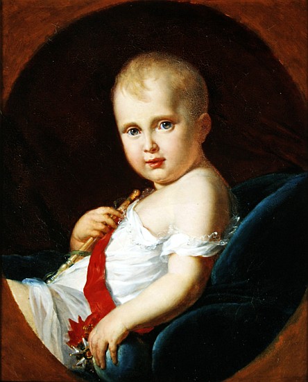 Portrait of Napoleon, Imperial Prince and King of Rome von François Pascal Simon Gérard