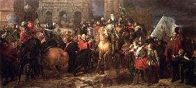 Entry of Henri IV into Paris, 22nd March 1594 (painted in 1817)