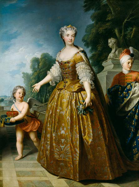 Portrait of Marie Leczinska (1703-68) von Francois Stiemart