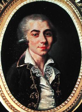 Portrait of Andre Chenier (1762-94)
