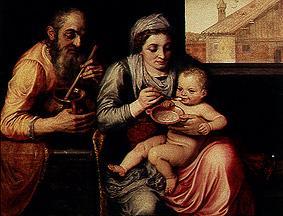 Die heilige Familie von Frans Floris de Vriendt