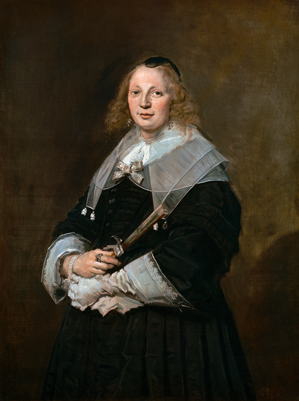 Bildnis einer Dame von Frans Hals