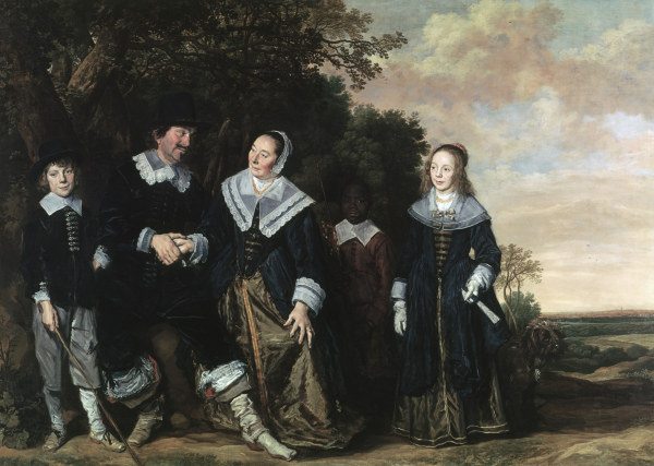 Familienbildnis von Frans Hals