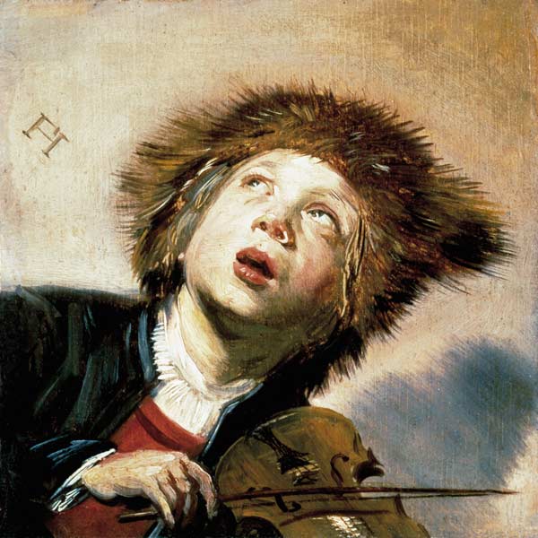 A Boy with a Viol  (pair of 133733) von Frans Hals
