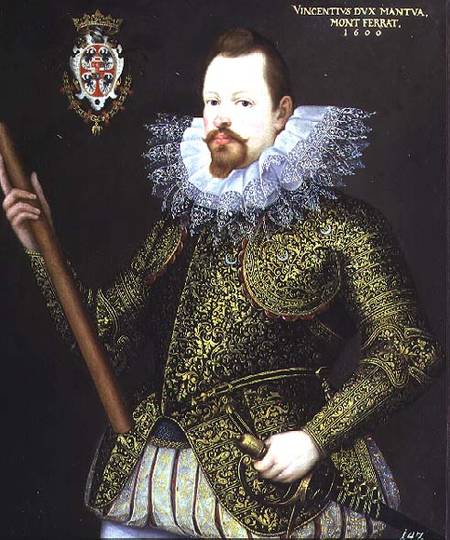 Vicenzo Gonzaga, Duke of Mantua von Frans I Pourbus