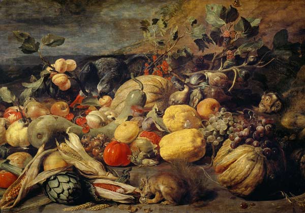 Grosses Obststilleben von Frans Snyders