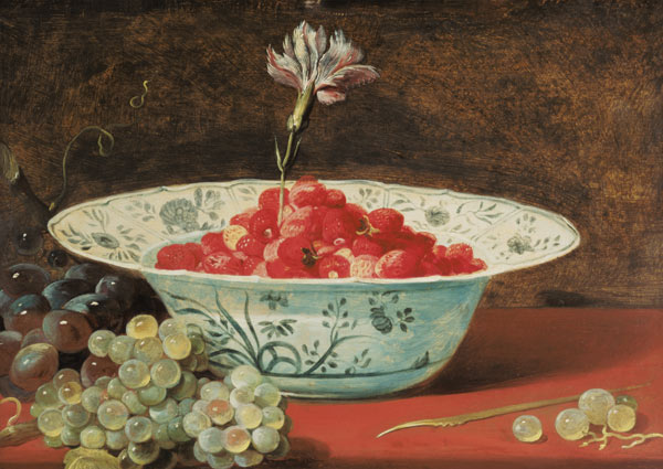 Still Life with a Bowl of Strawberries von Frans Snyders