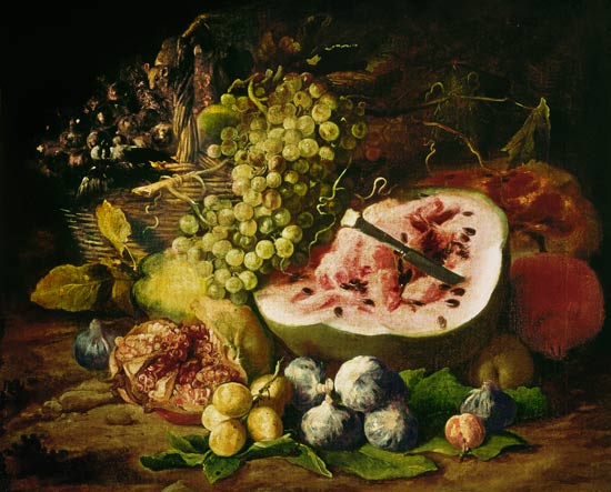 Still Life of Fruit on a Ledge von Frans Snyders