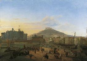 Der Stadtteil Toledo, Neapel 1834