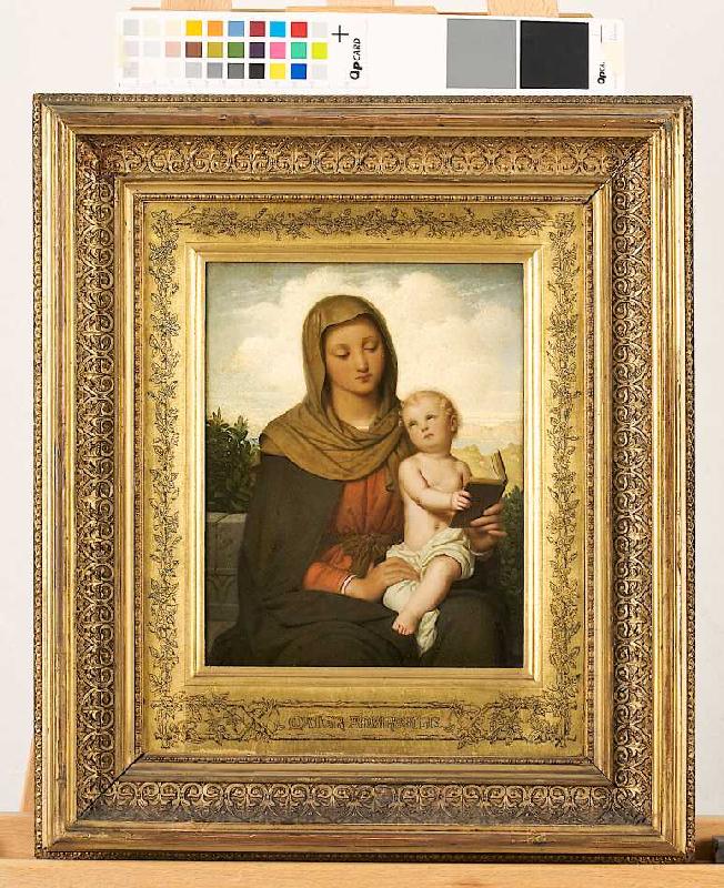 Madonna mit Kind/Mater Admirabilis von Franz Ittenbach