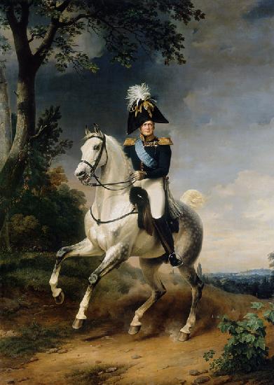 Zar Alexander I. zu Pferde 1837