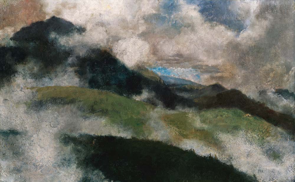 Aufsteigende Nebel von Franz Marc