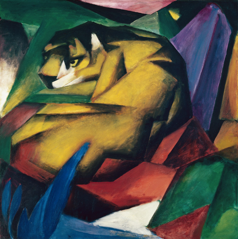 Tiger von Franz Marc