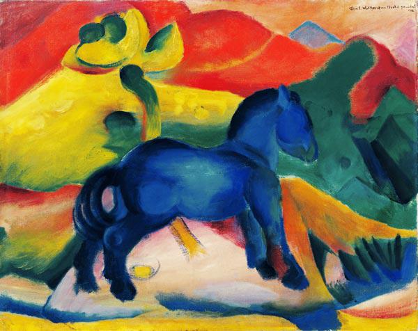 Blaues Pferdchen, Kinderbild 1912