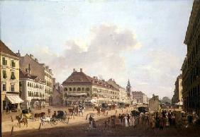 Vienna, the promenade 1824