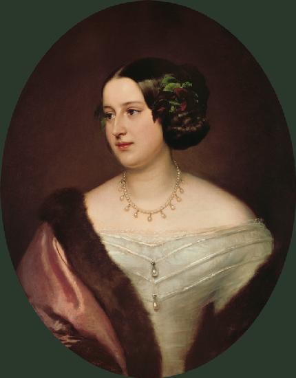 Bildnis Klara von Aldringen 1847