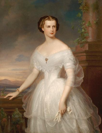 Porträt von Kaiserin Elisabeth von Österreich