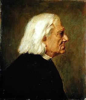 The Composer Franz Liszt (1811-86) 1884