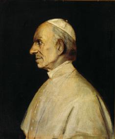 Papst Leo XIII. um 1885