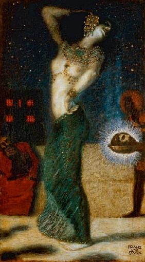 Salome Dancing / Franz von Stuck /c.1906 um 1906