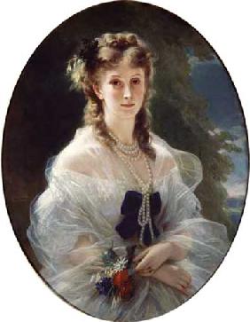 Portrait of Sophie Troubetskoy (1838-96) Countess of Morny 1863