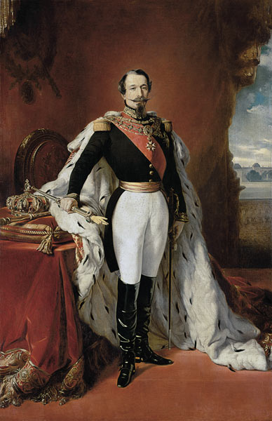 Portrait of Napoleon III (1808-73) Emperor of France von Franz Xaver Winterhalter