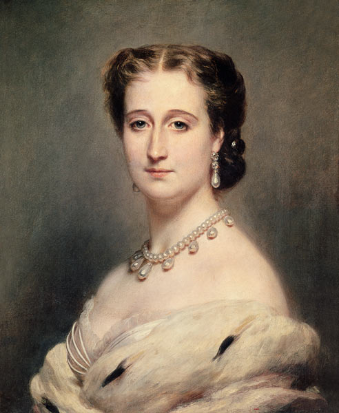 Portrait of the Empress Eugenie (1826-1920) von Franz Xaver Winterhalter