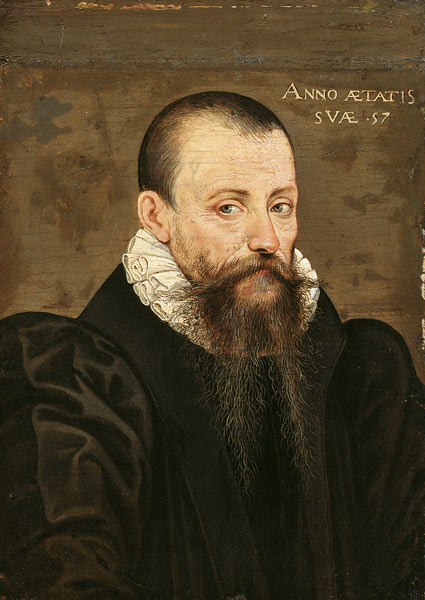Bildnis des Michel Eyquem de Montaigne (1533-1592). von Französisch
