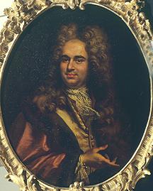 Bildnis Robert Walpole 1. Earl of Oxford (1676-1745).  18 Jahrhu