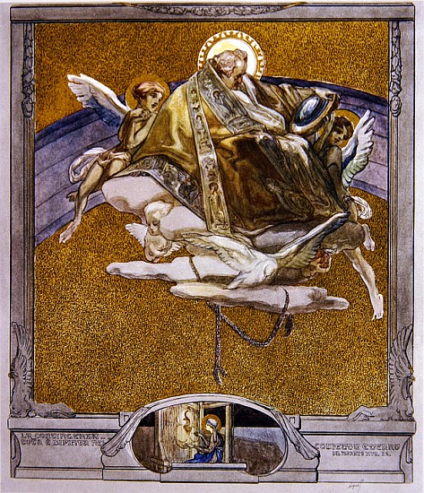 Illustration from Dante''s ''Divine Comedy'', Paradise, Canto XVII von Franz von (Choisy Le Conin) Bayros