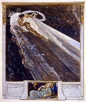 Illustration from Dante''s ''Divine Comedy'', Inferno, Canto V. 77