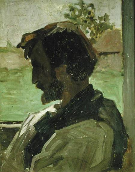 Self Portrait at Saint-Saveur von Frédéric Bazille