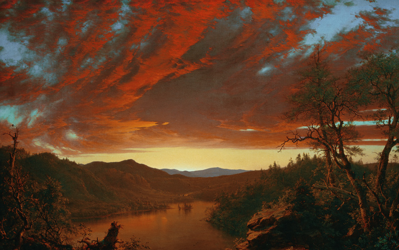 Twilight in the Wilderness von Frederic Edwin Church
