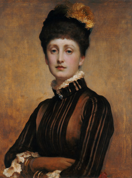 May Prinsep (1853-1935) 1885 (oil on canvas) von Frederic Leighton