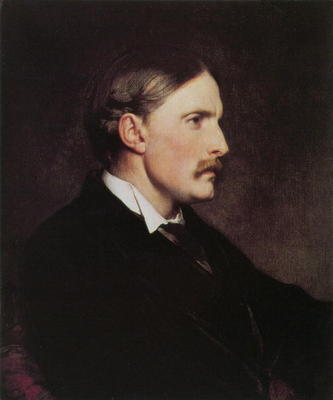 Portrait of Henry Evans Gordon (oil on canvas) von Frederic Leighton