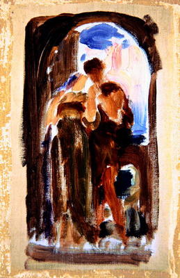 Sketch for 'Wedded', c.1881-82 (oil on canvas) von Frederic Leighton