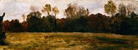 Sketch for a Landscape, c.1890 (oil on canvas) 19th
