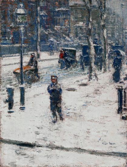 Snow Storm, Fifth Avenue 1907