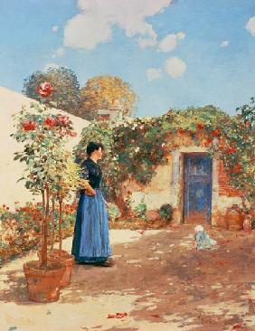 A Sunny Morning, Villiers-le-Bel 1888