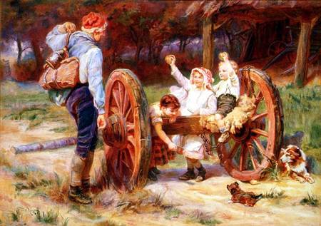 Happy as the Days are Long von Frederick Morgan