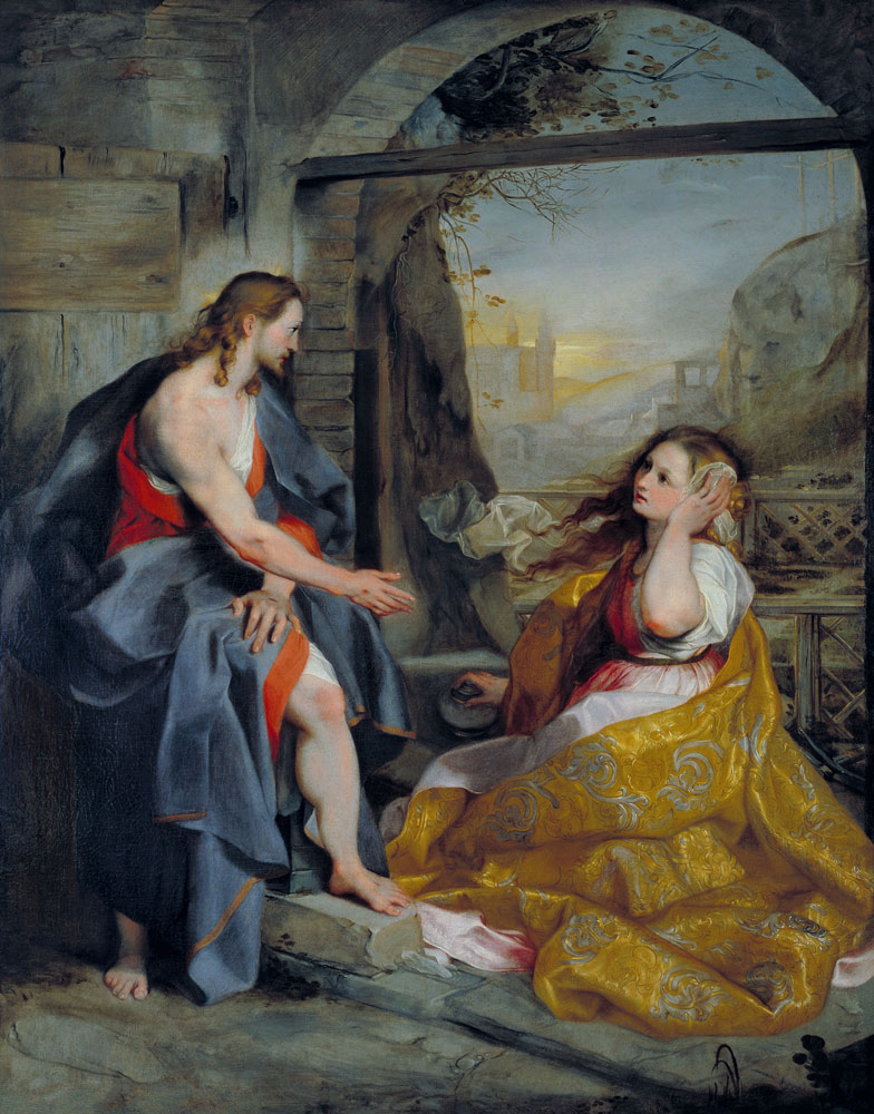 Christus und Magdalena (Noli Me Tangere) von Frederico (Fiori) Barocci