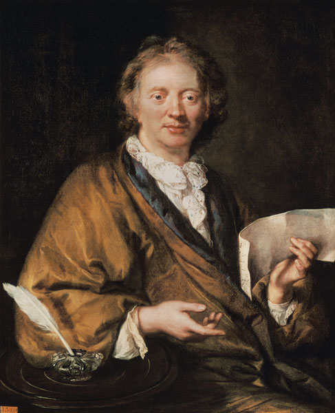 Portrait von Francois Couperin genannt  `le Grand  von French School