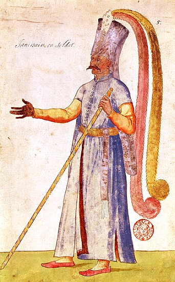 A Janissary or soldier von French School