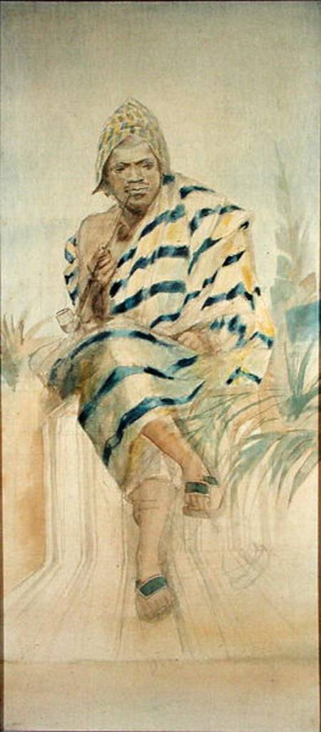Behanzin (1844-1906) The Last King of Dahomey von French School