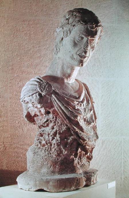 Bust of Emperor Frederick II (1194-1250) von French School