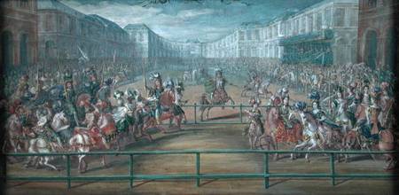 Carousel of Amazons in 1682 von French School