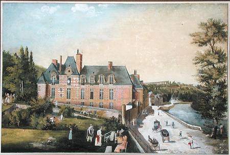 The Chateau de la Chaussee, Bougival von French School