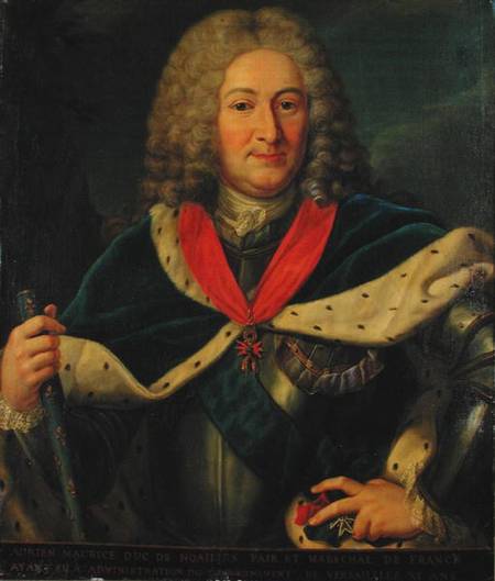 Duke Adrien-Maurice de Noailles (1678-1766) von French School