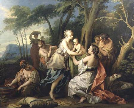 The Finding of Oedipus von French School
